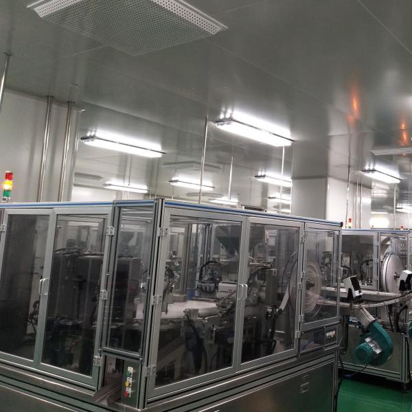 The desiccant cap assembly machine can be connected to the filling machine, high