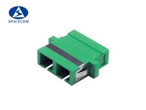 China SM Fiber Optic Adapter , SC APC Duplex Adapter 0.2dB Insertion loss factory