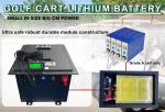 LiFePO4 Golf Cart Battery for 48V 100Ah 5120Wh Energy, <3% Self Discharge