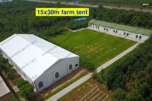 China 15 x 30m Giant White PVC Event Tent , Outdoor Canopy Party Tent Camouflage Decorations on sale