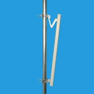 China 3300-3800MHz High gain 16dbi Dual Cross Pol 120°Directional Sector Panel Antenna 2 ports for 3GPP bands 42, 43 and 48 factory