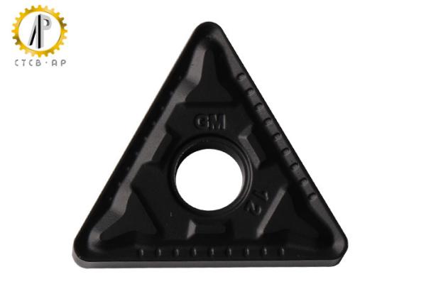CVD Coated TNMG2204 Tungsten Carbide Inserts , External Turning Carbide Cutting