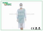 Professional Waterproof Disposable Medical Isolation Gowns For Hospital And