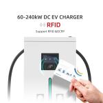 EV Car Charger CE/UL/GBT EV DC Charger 60kW - 240kW Touch Screen Doule Guns