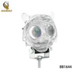Lucency Purple Pink Tiger Design Mutiple Flash Color Motorcycle Spotlight