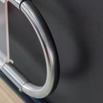 Customized Durability Checkout Counter Cold Rolled Steel Various Lengths Colors