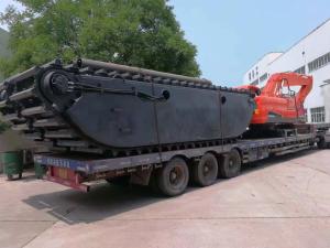 China Wetland Amphibious Pontoon Multi Purpose Specical Equipments Construction Purpose factory