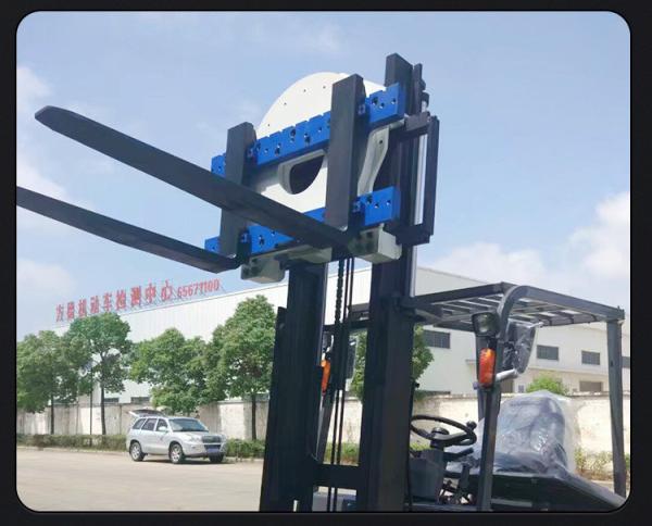 Forklift Attachment Hydraulic Pallet Rotator 360 Degree Rotation Clamp Rotators