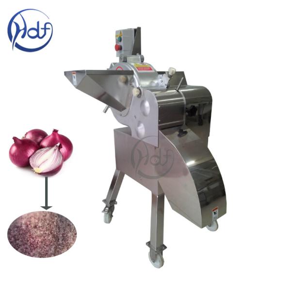 Automatic Food Processing Machines High Speed Onion Dicing Machine , Tomato