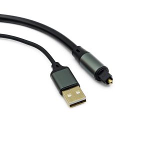 Optical Toslink cable to 3.5mm Audio Cable for Speaker / DAC / AV Receiver