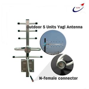 China Mobile Signal Reapter Outdoor 868Mhz 960Mhz 8dBi Silver Yagi Antenna factory