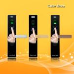 Waterproof Contactless Keyless Fingerprint Door Lock With ID Card Reader