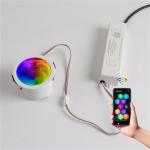 Aluminum RGBW LED Down Lights Decoration Brighter For Indoor Entertainment