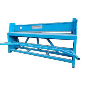 China Foot Metal Sheet Shearing/Cutting Machine for Solar buffer water tank production line factory