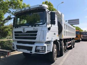 China SHACMAN F3000 8x4 380Hp EuroV Dump Truck Double Stage Axle With WEICHAI Engine factory