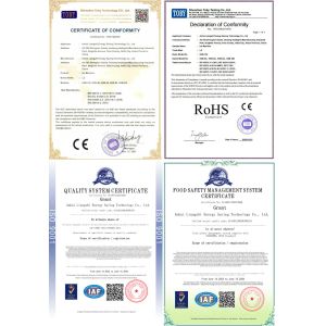 62kg LZ-120 Comercial Industrial Cube Ice Making Machines with Copeland