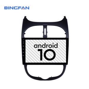 China 9 inch IPS Screen 4G Car Radio for Peugeot 206 2000-2016 RAM 2GB ROM 32GB Auto Stereo DSP System factory