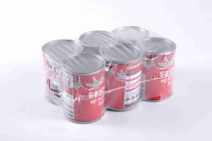 China Cooking Dishes Canned Tomato Paste / Jarred Tomato Sauce 1 % Max Moisture factory
