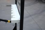 Black 4 Way Entry Square Tube Steel Transport Pallet