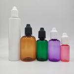 18mm Neck Size Childproof E Liquid Bottle With Round Shape And Screen Printing