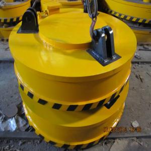China 0.6m - 2m Permanent Lifting Magnet , Strong Overhead Crane Electrical Components factory