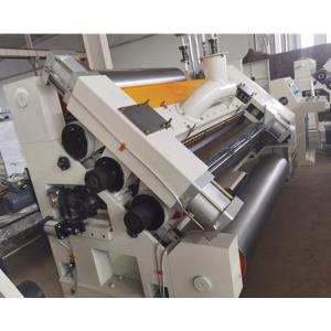 China Automatic 1400mm Single Facer Electrical Heating Carton Corrugated Paper Making Machine factory