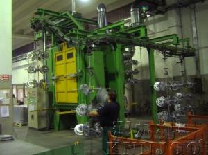 China Heavy Duty Catenary Shot Blasting Machine for Industrial Application factory