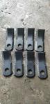 Heavy Duty Orange / Black Excavator Flail Mower With Blades Q355B ISO9001/CE