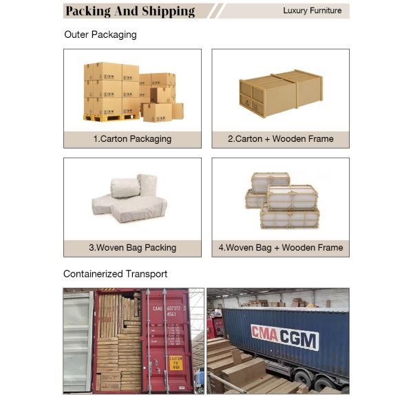 High Quality Modern Luxury Bedroom Sets Furniture Leather Double Bed Room Home Wooden Frame Full king Size Bedroom Furniture Set