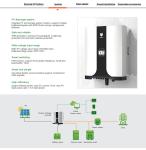 Hybrid Inverter Solar Energy Setup 20kw Panels and Battery Storage for Home