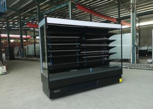 China R290 Vertical Plug In Open Display Cabinets For Dairy Products factory