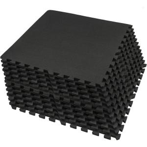 China 0.56'' Thick Exercise Equipment Mats, 48 Sq Ft Eva Foam Mats With Rubber Top factory