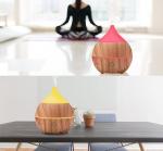 24V 200ML Chaojin Household Wood Grain Bluetooth Bamboo Aroma Diffuser