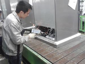 China Back Row Machine Room Three Phase HF Welding Machines 0.35 ～ 0.45 Mpa 11KVA factory