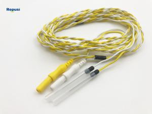 China Colored Twist Wire Disposable EMG Sterile Subdermal Needle Electrodes factory