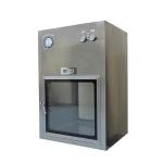 Food Beverage Pass Through Box SUS304 SS316 Static Pass Box Cleanroom Pass Thru