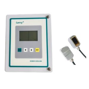 wall mounted and clamp on flow rate ultrasonic flow meter for slurry