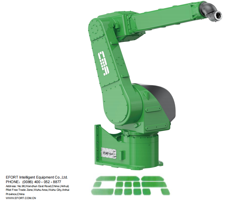 Painting robot for automotive and spare parts , GR6150-2500 payload 15kg reach 2500mm