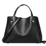 Cow Leather Women's Bags Fashion Cowhide Composite Bags Elegant Tote Bag