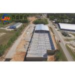 Painted Multi Storey Steel Frame Construction Building High Rise Architecture