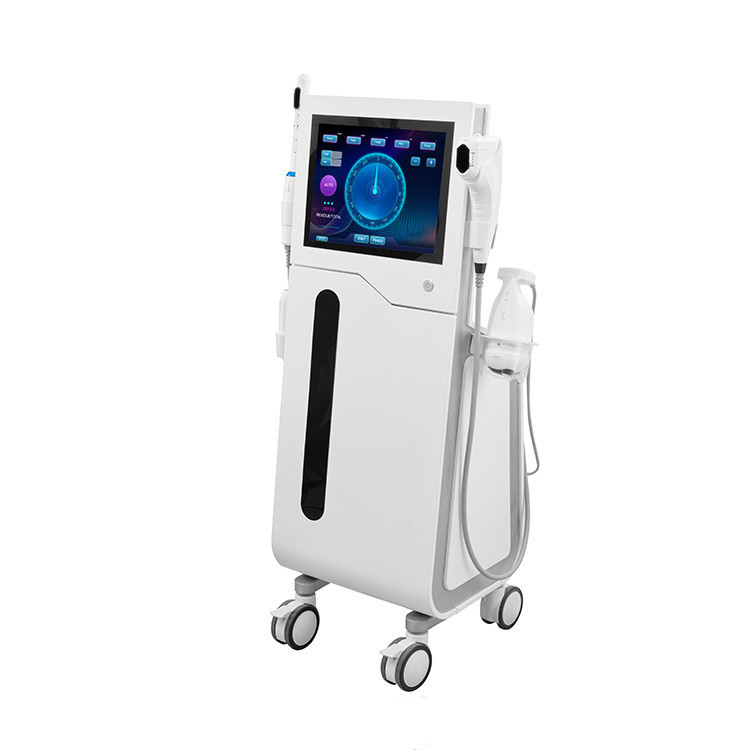4D Hifu Therapy Ultrasound Face Lift Machine + Lipo Body sonix Ultrasonic Liposuction Machine 4 In 1 4D Ultra