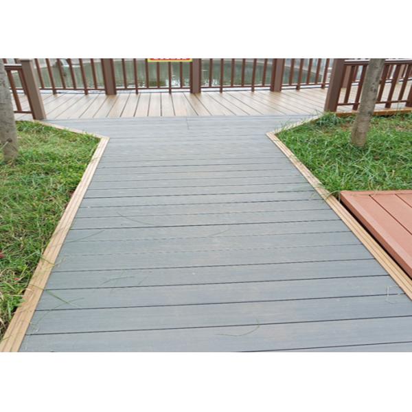 China WPC - Wood Plastic Composite Hollow & Solid Decking Flooring Board factory