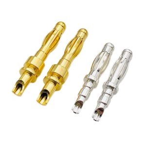 China Banana Bullet Plug Connector 2.5mm 3.0mm 3.5mm 4.0mm 4.5mm 5.0mm With Machined Pins factory