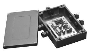 China JB-Alum aluminum junction boxes 4lines 6lines for load cells factory