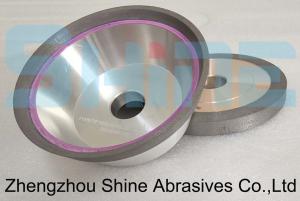 China Hybrid Bond CNC Diamond Wheel for solid carbide drill bits flutting factory