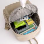 Fashion Vintage Nylon Shoulder Backpack Travel Rucksack Sling Notebook Bag For
