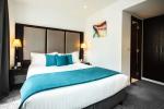 Egypt luxury hotel bedroom furniture of Upholstered headboard bed with writing