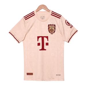 China Bayern Munich 125th Anniversary Apricot Player Edition Jersey Group Customization Exclusive factory