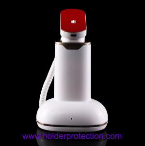 China COMER Mobile phone gripper security alarm desk display charger stand with metal clip factory
