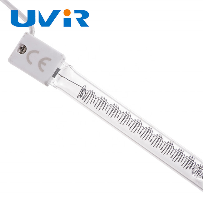 1500W IR Halogen Lamps , CE shortwave Quartz Infrared Tube Heating Elements
